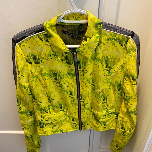 Like New - Andrew Marc Bomber Thin Zip-Up - Size XS - Picture 2 of 3